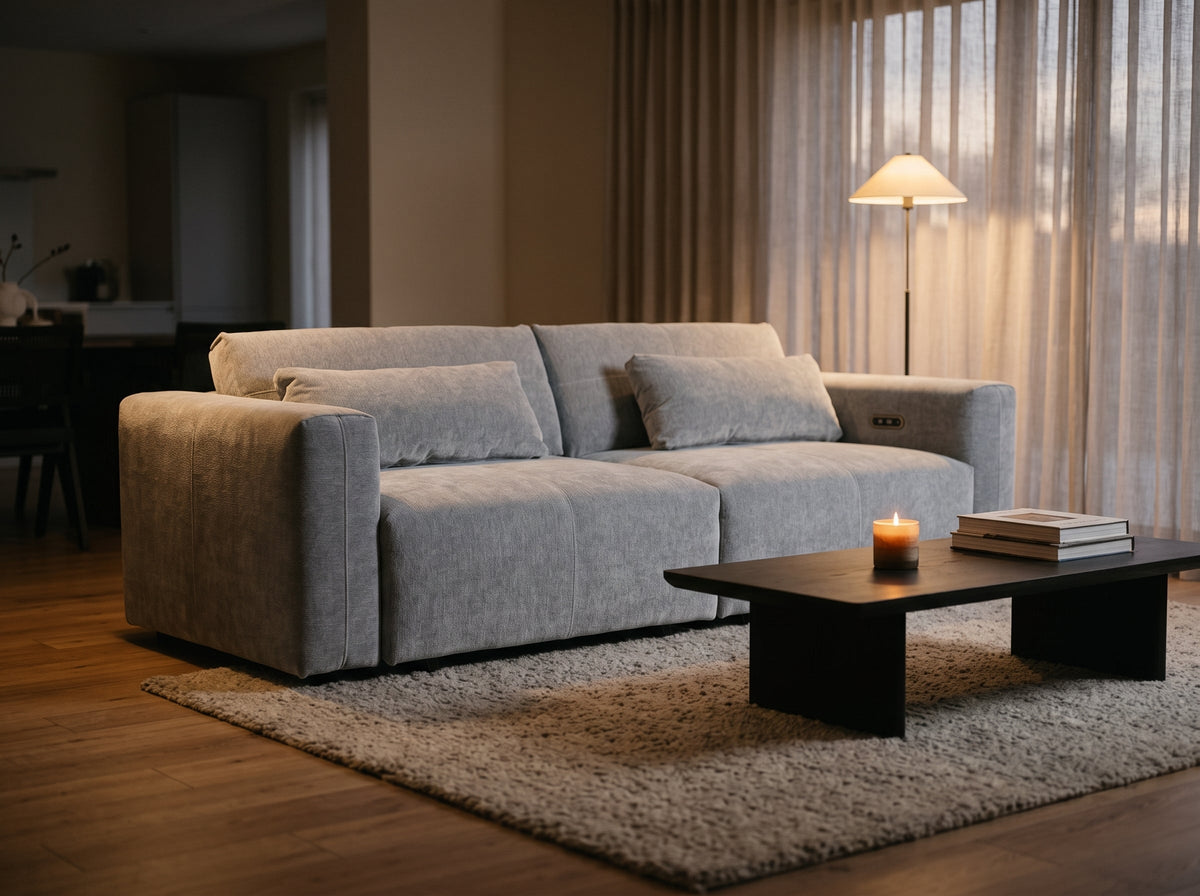 Prescott Electric Sofabed Grey