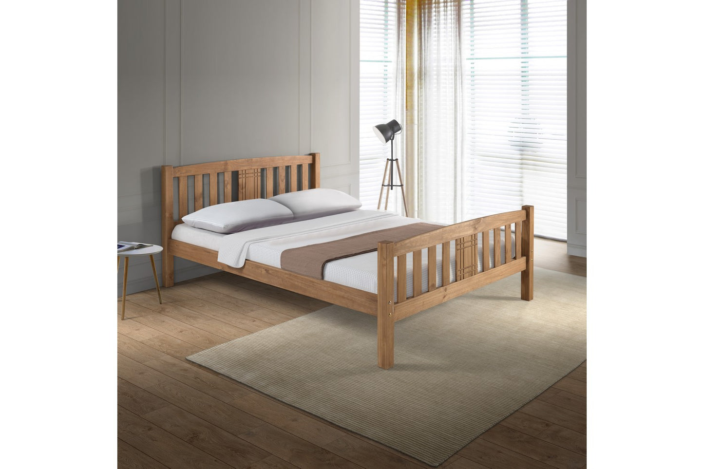 Sedna Bed Frame King Pine