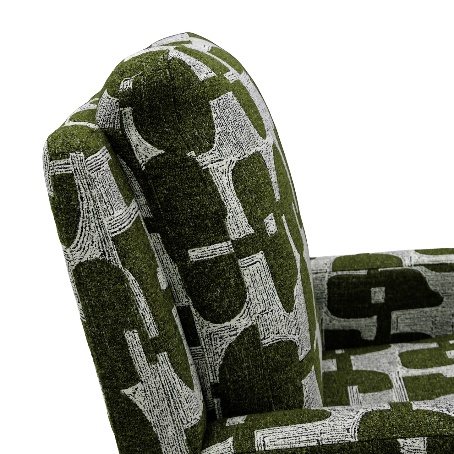 Seville Electric Reclining Chair Green