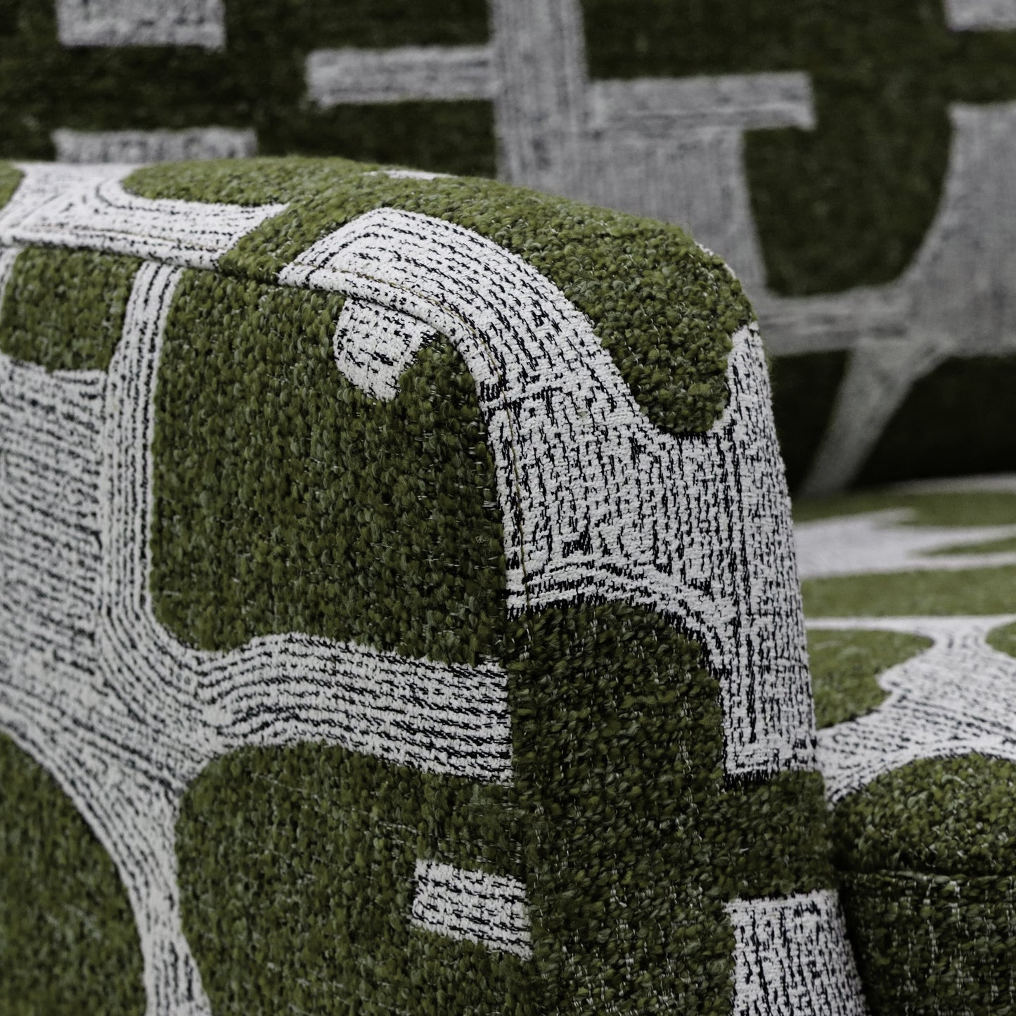 Seville Electric Reclining Chair Green