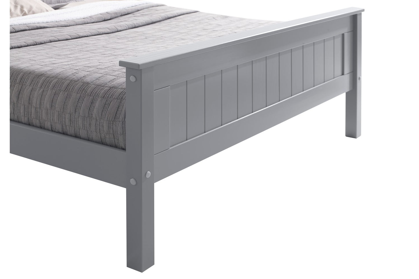 Taurus Bed Frame Single Grey