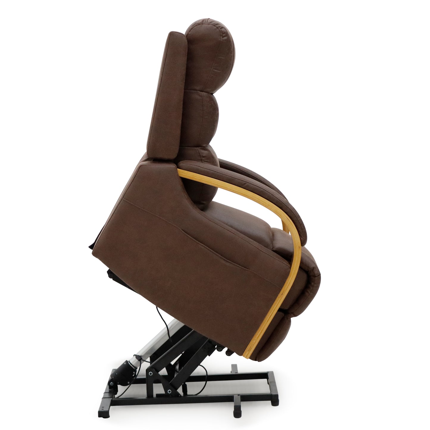 Vigo Electric Reclining Chair Brown