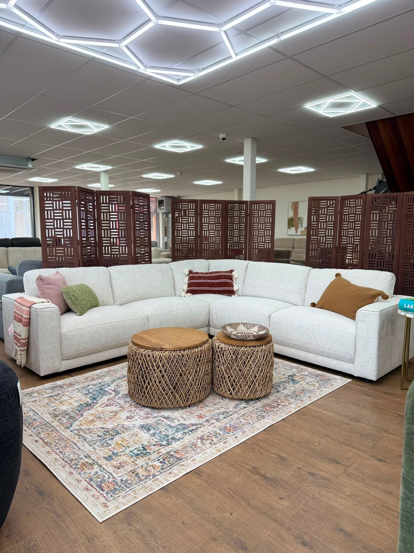 Marlow Sofa Beige Large Corner