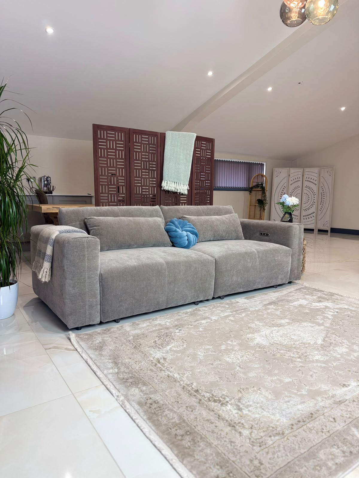 Prescott Electric Sofabed Beige