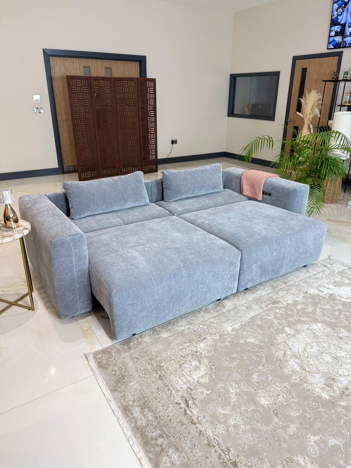 Prescott Electric Sofabed Grey