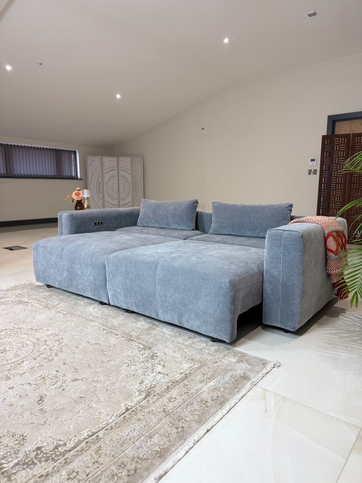 Prescott Electric Sofabed Grey