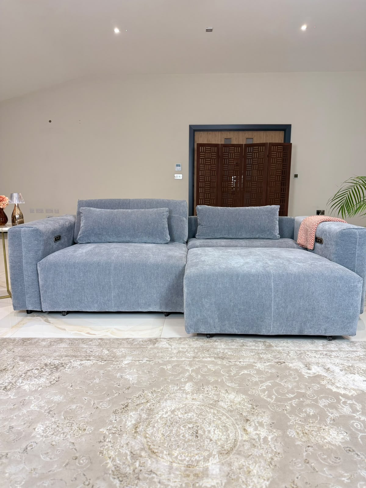Prescott Electric Sofabed Grey