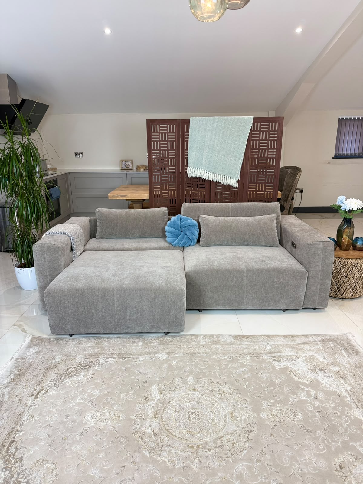 Prescott Electric Sofabed Beige