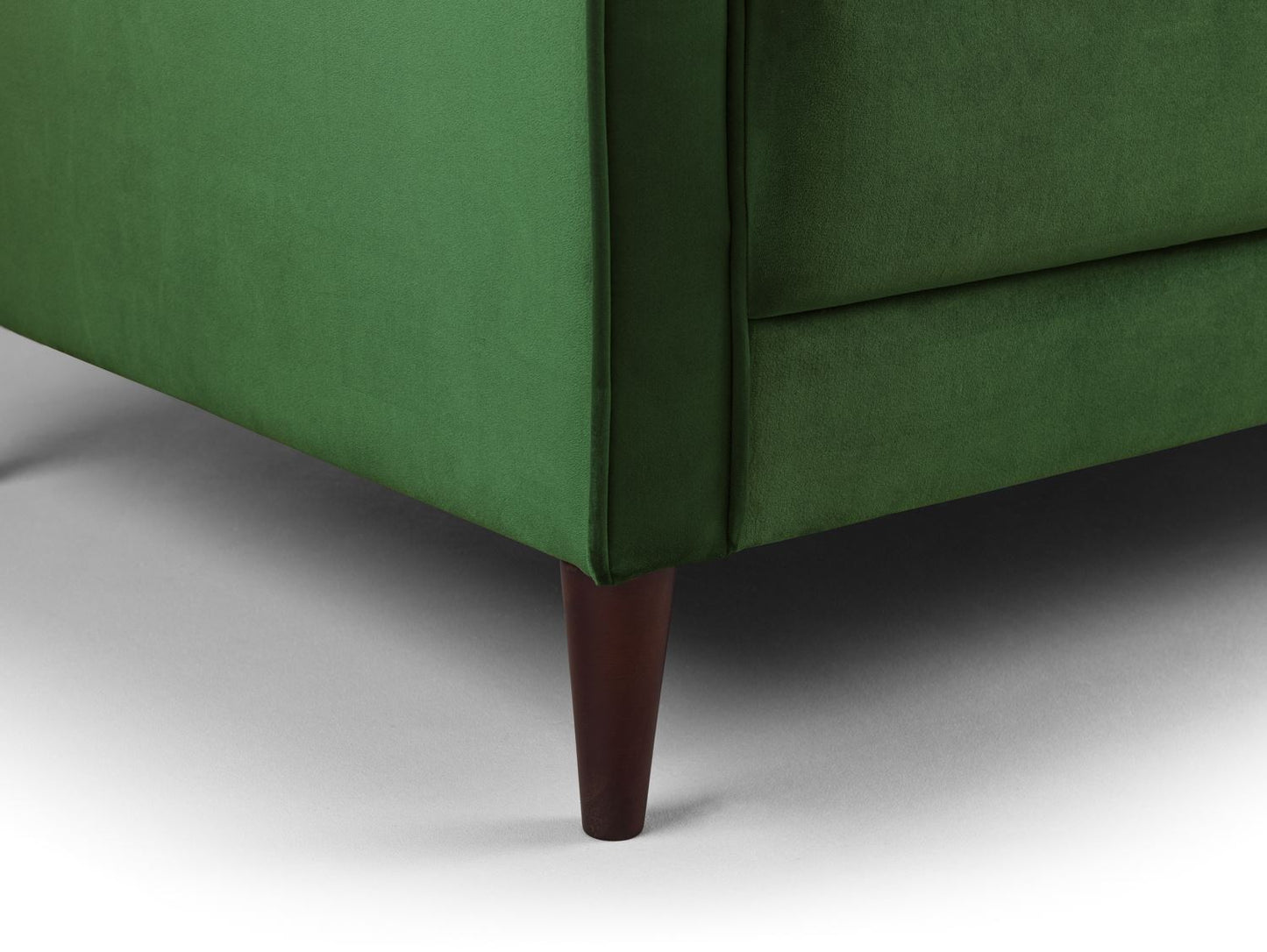 Harper Sofa Plush Green 4 Seater