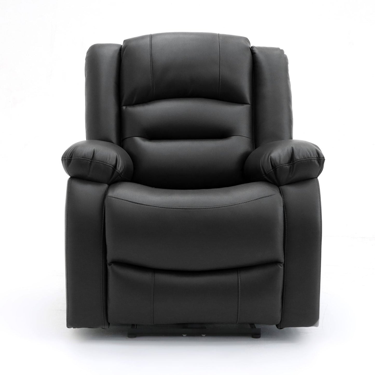 Alva Electric Recliner Sofa Black Armchair