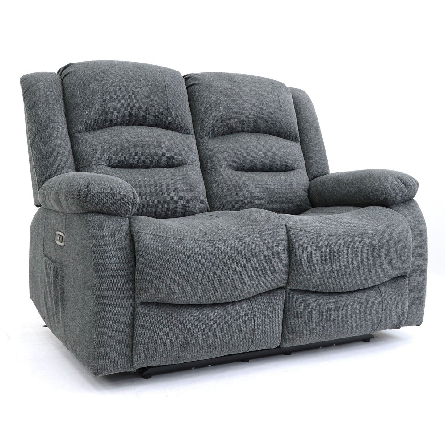 Alva Electric Recliner Sofa Graphite 2 Seater