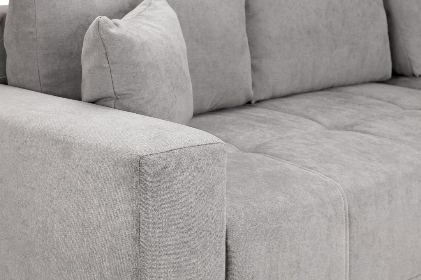 Cimiano Sofabed Grey Right Hand Facing Corner