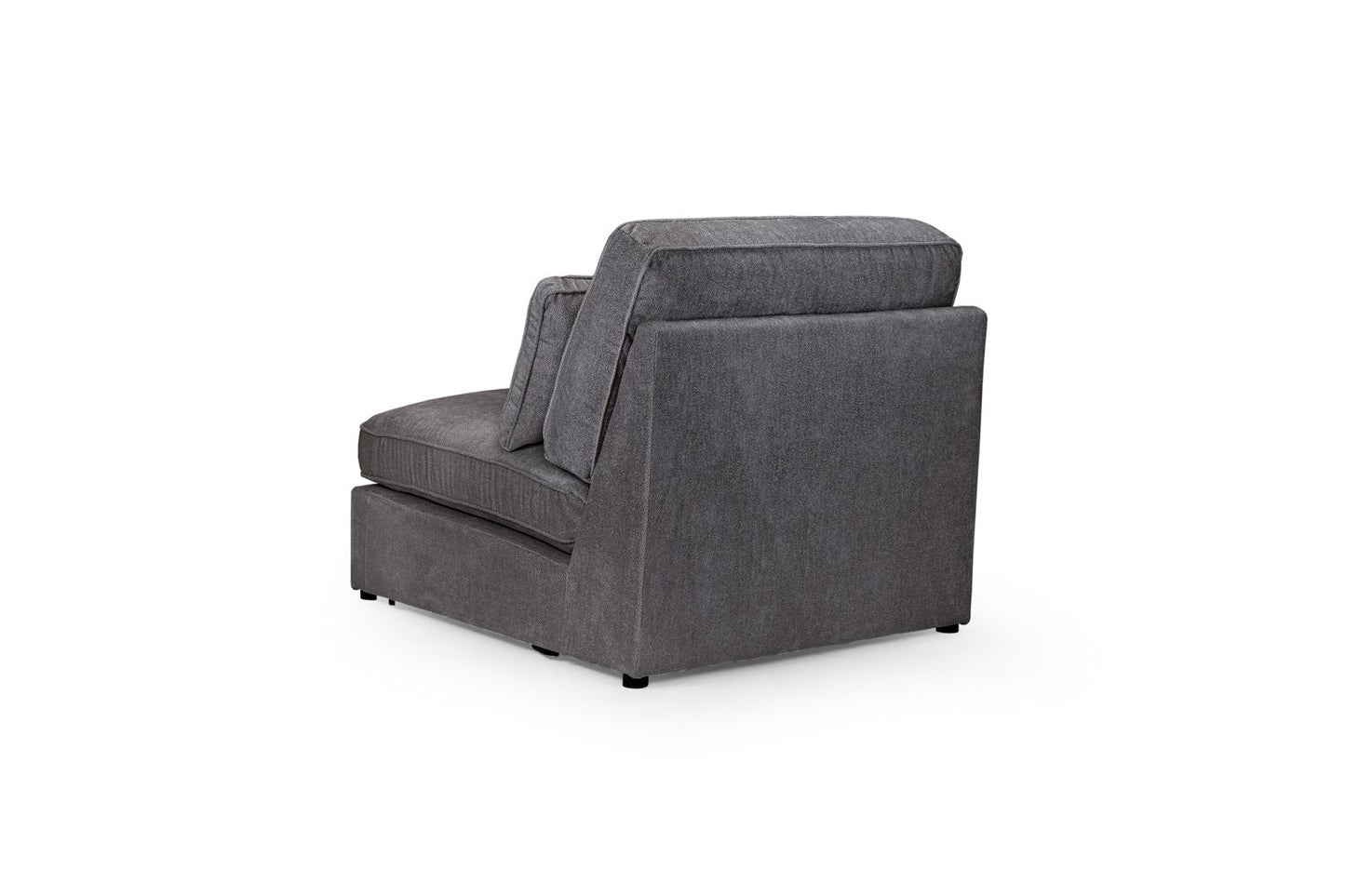 Kiana Modular Sofa Grey Armless Piece