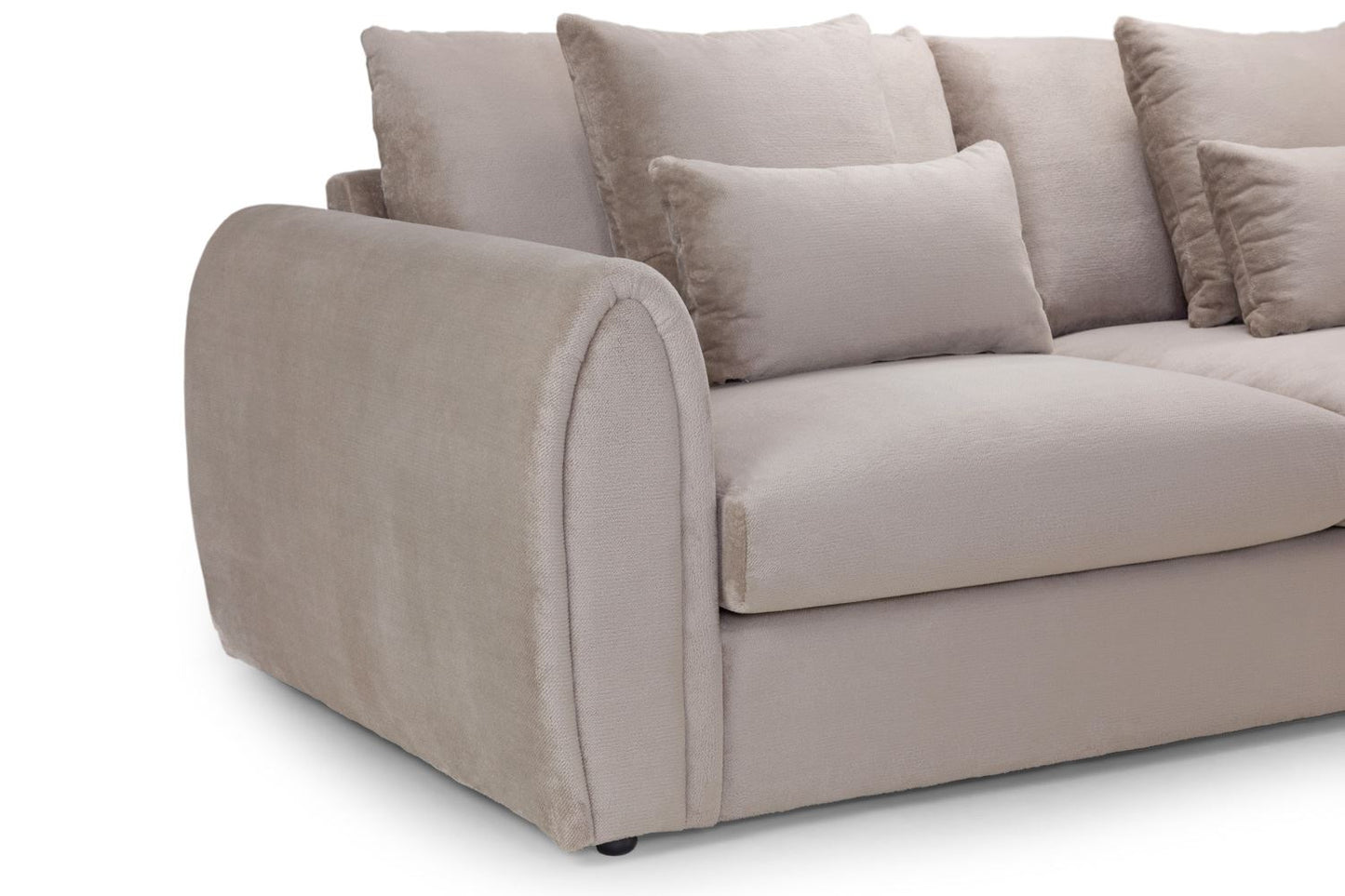 Mirabel Sofa Mocha Right Hand Facing Corner