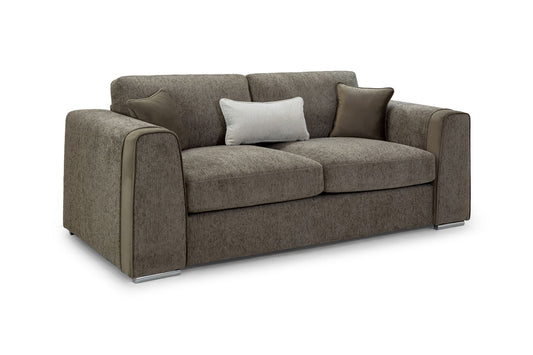 Naples Sofa Mocha 3 Seater