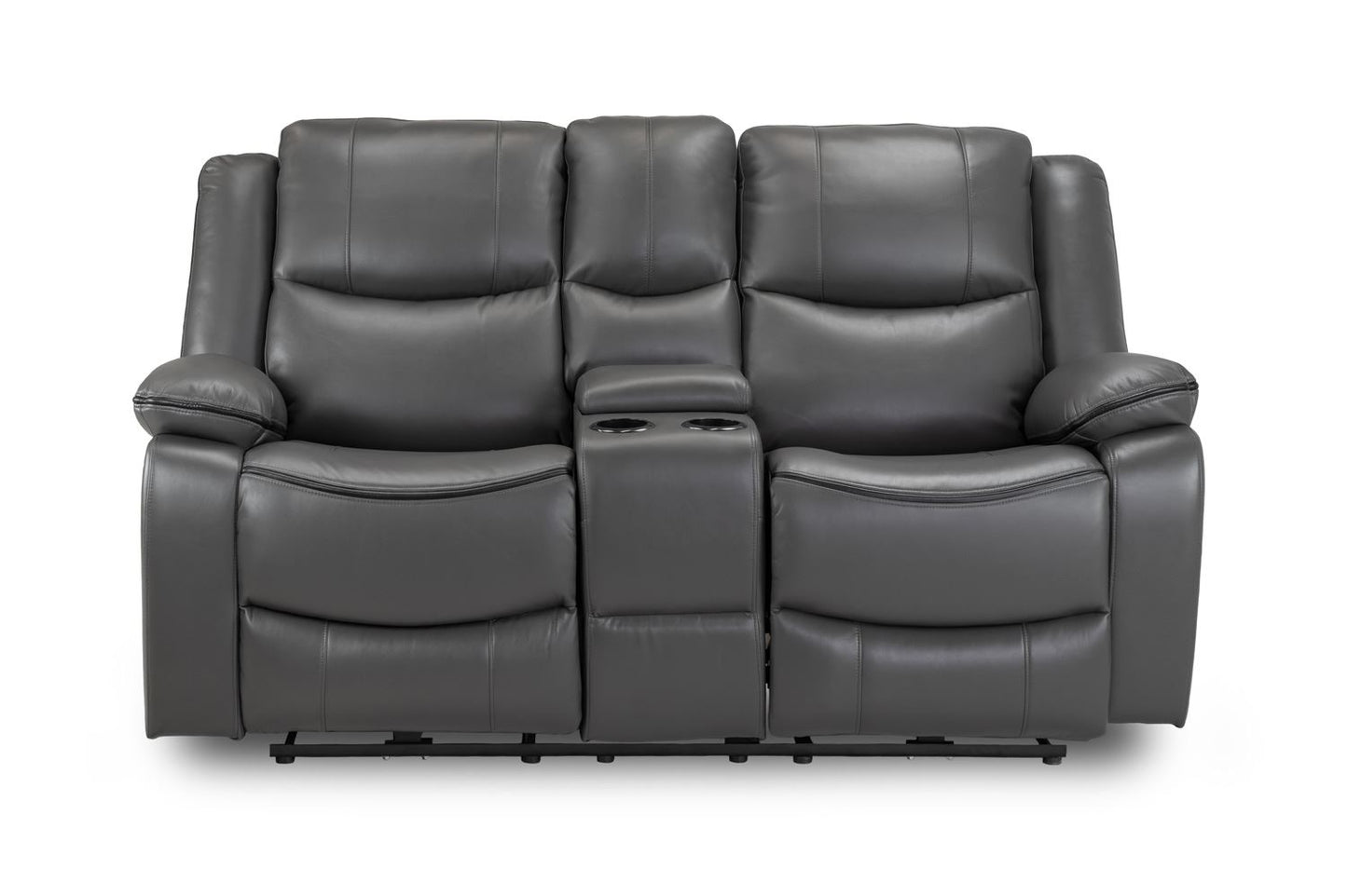 Harald Electric Recliner Sofa Grey 2 Seater