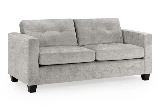 Jerry Sofa Grey Fabric 3 Seater