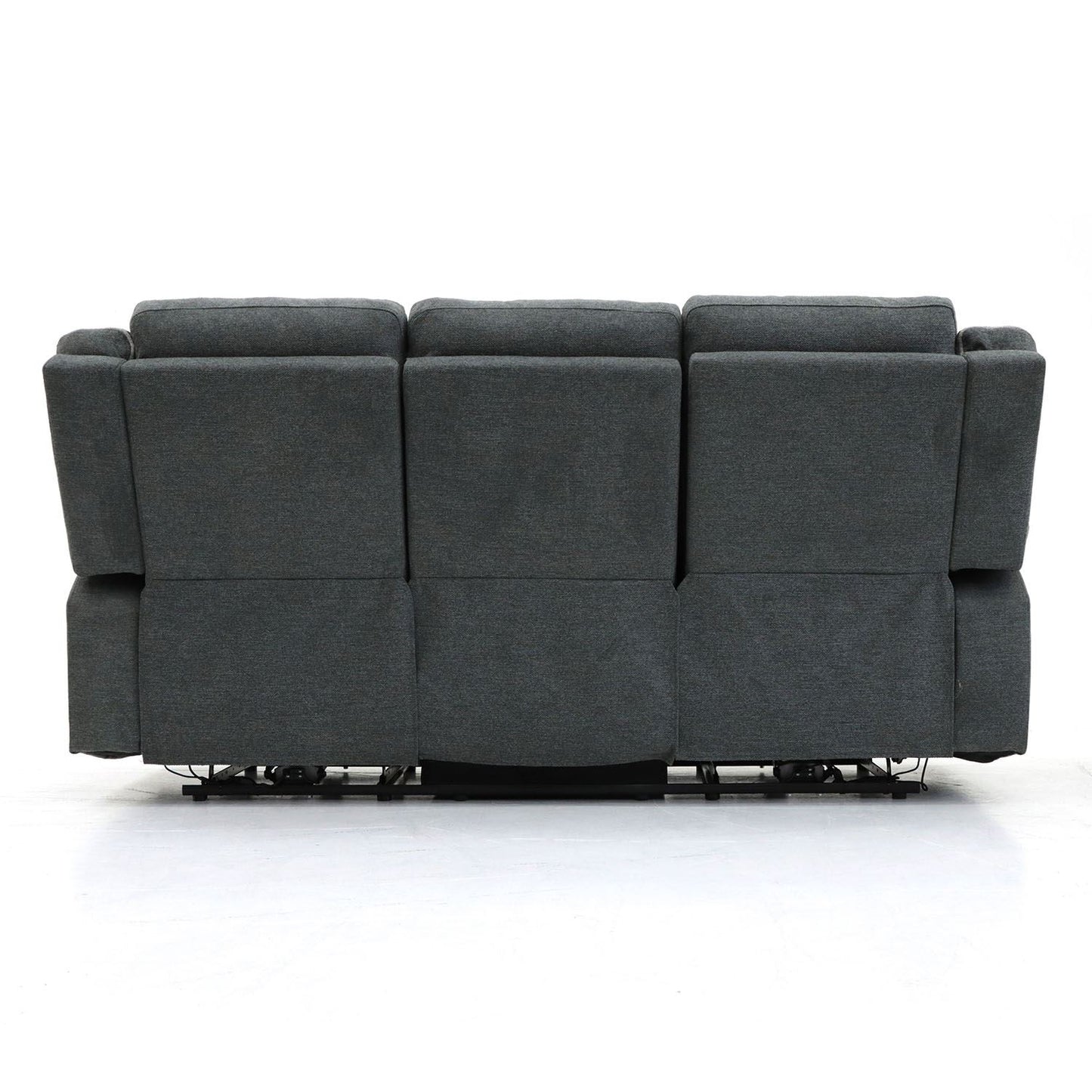 Alva Electric Recliner Sofa Graphite 3 Seater