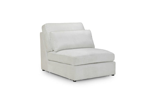 Kiana Modular Sofa Ivory Armless Piece