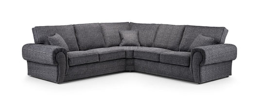 Wilcot Sofa Grey Large Corner