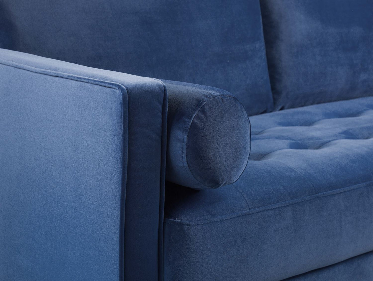 Harper Sofa Plush Blue 2 Seater