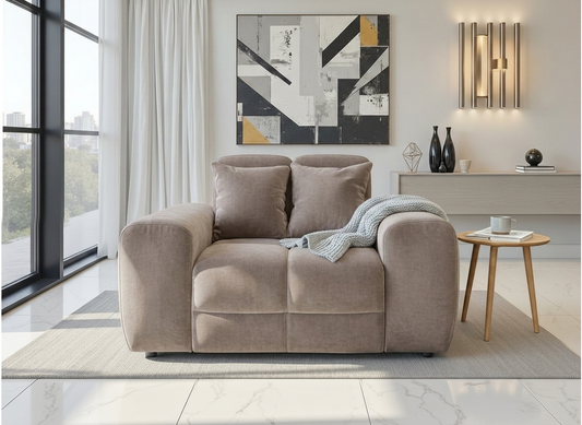 Jacob Sofa Latte Armchair
