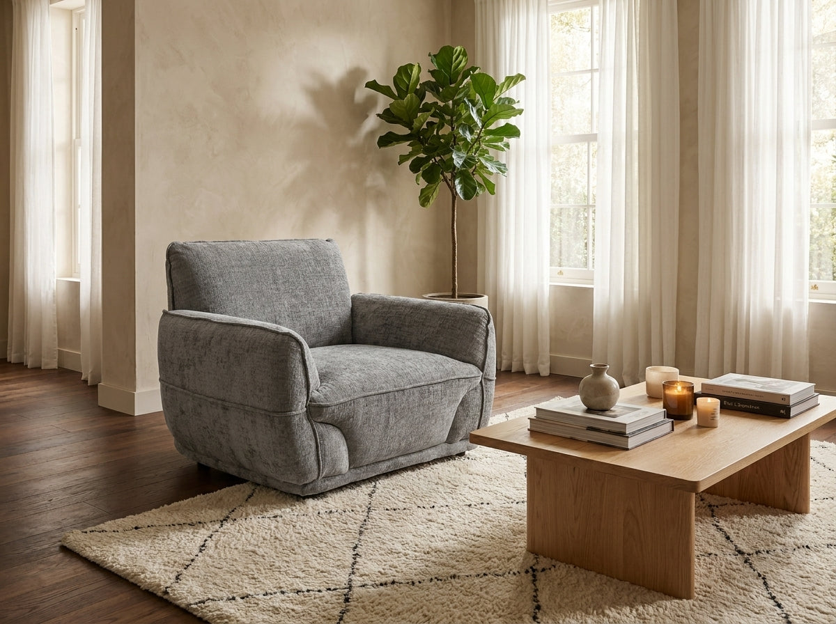 Angelo Sofa Grey Armchair