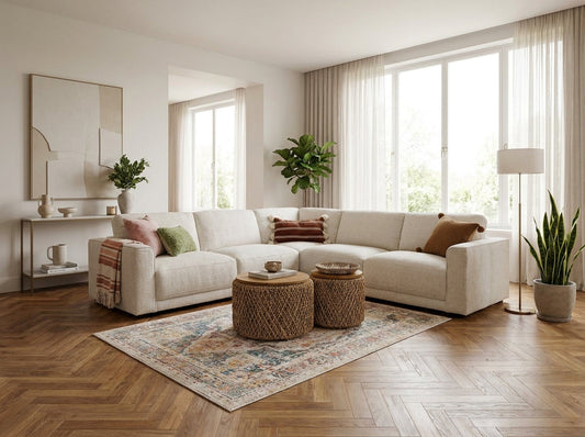 Marlow Sofa Beige Large Corner